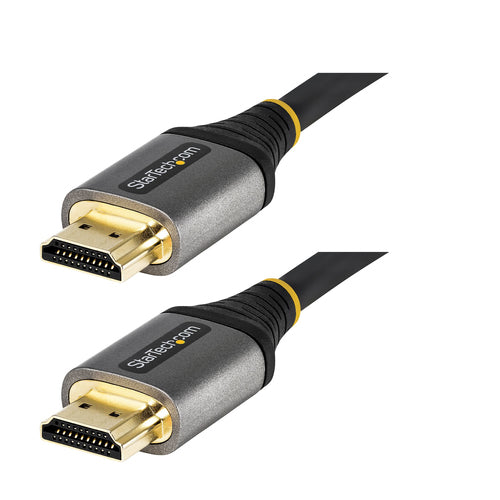 StarTech.com 16ft (5m) HDMI 2.1 Cable 8K - Certified Ultra High Speed HDMI Cable 48Gbps - 8K 60Hz/4K 120Hz HDR10+ eARC - Ultra HD 8K HDMI Cable - Monitor/TV/Display - Flexible TPE Jacket StarTech.com 16ft (5m) HDMI 2.1 Cable 8K - Certified Ultra High Speed HDMI Cable 48Gbps - 8K 60Hz/4K 120Hz HDR10+ eARC - Ultra HD 8K HDMI Cable - Monitor/TV/Display - Flexible TPE Jacket